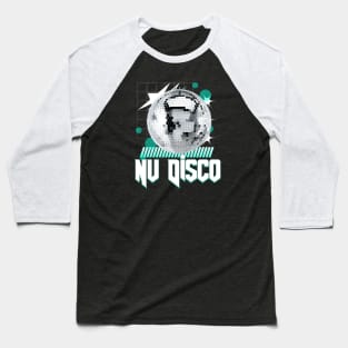 NU DISCO - ball (blue) Baseball T-Shirt